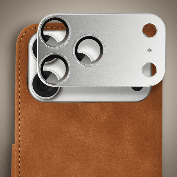 etui do iphone 18 pro max książkowe velvet touch, aksamitne, typu książka, z klapką, zamykane, brązowe