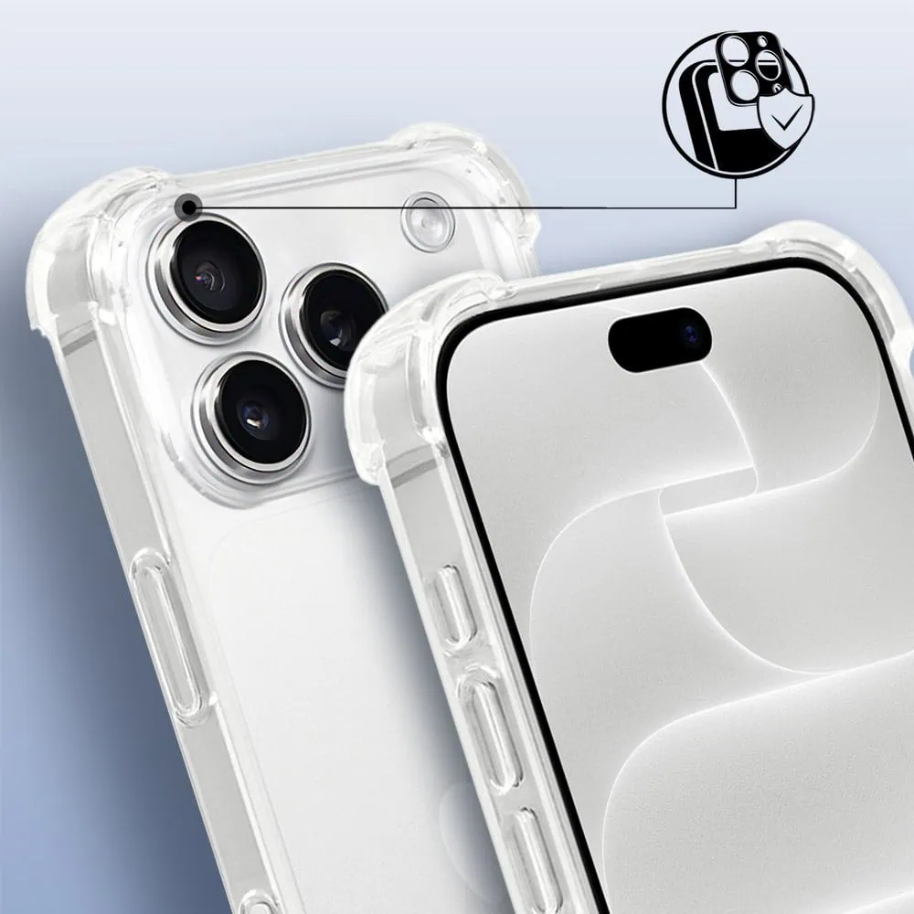 Etui do iPhone 18 Pro pancerne anti-shock ze wzmocnionymi krawędziami, przeźroczyste (4) etui do iphone 18 pro pancerne anti shock ze wzmocnionymi krawędziami, przeźroczyste