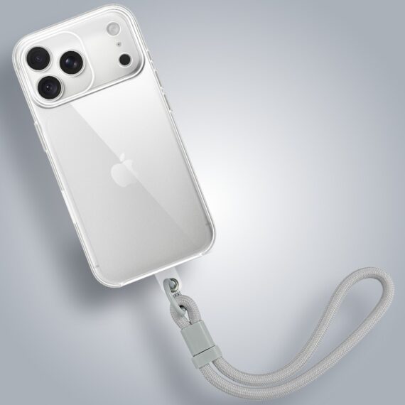 etui do iphone 18 pro max silikonowe, transparentne z osłoną aparatu
