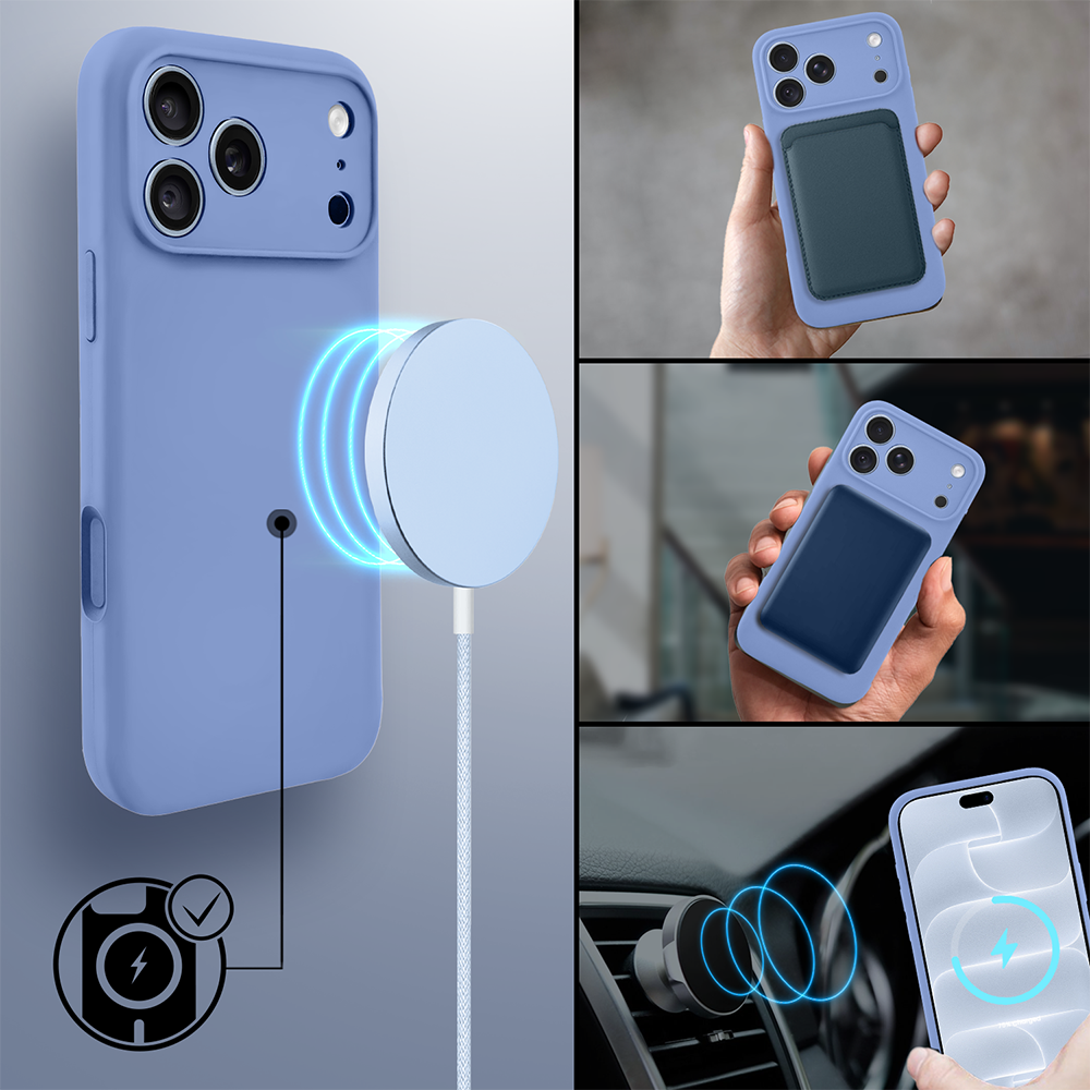 Etui do iPhone 18 Pro, silikonowe z MagSafe, mikrofibra soft touch z osłoną na aparat, błękit lodowca (4) etui do iphone 18 pro, silikonowe z magsafe, mikrofibra soft touch z osłoną na aparat, błękit lodowca