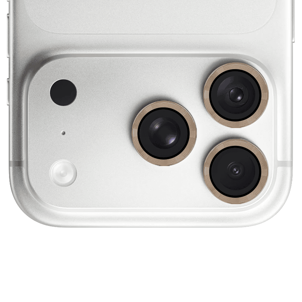 Metalowa osłona obiektywów szkło na aparat iPhone 18 Pro, pustynny tytan pustynny tytan-2 metalowa osłona obiektywów szkło na aparat iphone 18 pro, pustynny tytan
