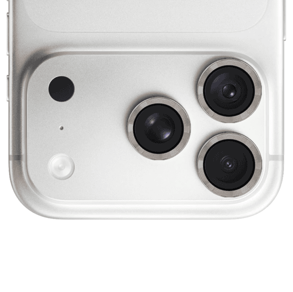 metalowa osłona obiektywów szkło na aparat iphone 18 pro, tytanowe