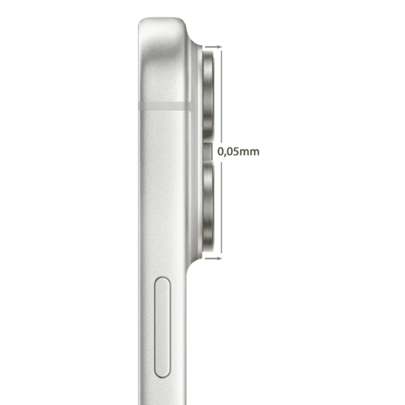 metalowa osłona obiektywów szkło na aparat iphone 18 pro, tytanowe