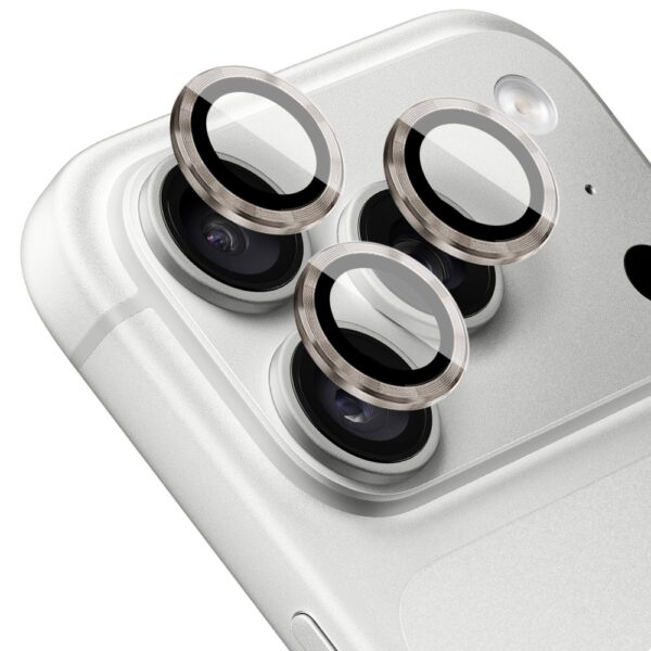 Metalowa osłona obiektywów szkło na aparat iPhone 18 Pro Max, tytanowe