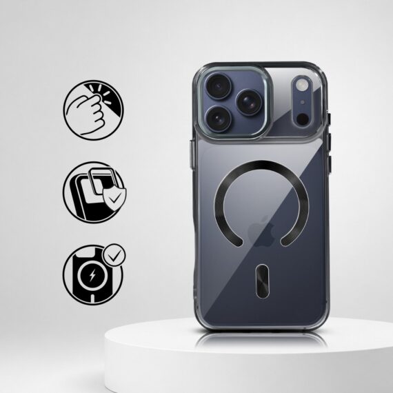 Perfect Match do iPhone 17 Pro Max - zestaw Super Hybrid + akcesoria, czarny (7)