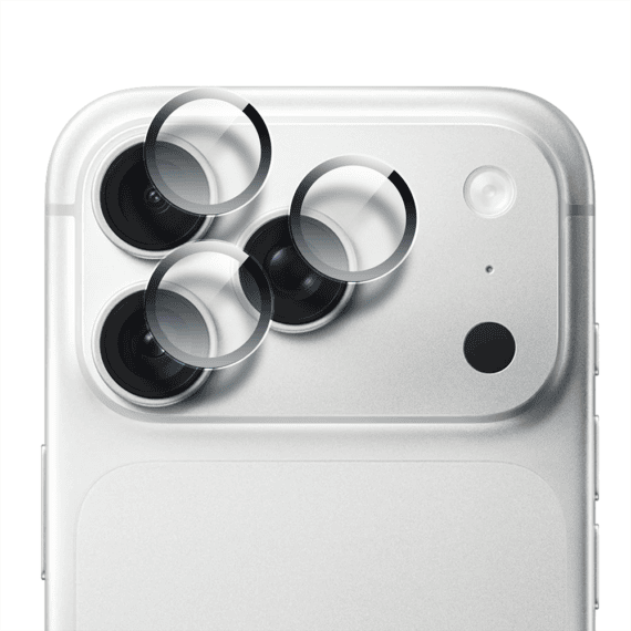szklana osłona obiektywów, hybrydowa osłona aparatu do iphone 18 pro max, przeźroczysta