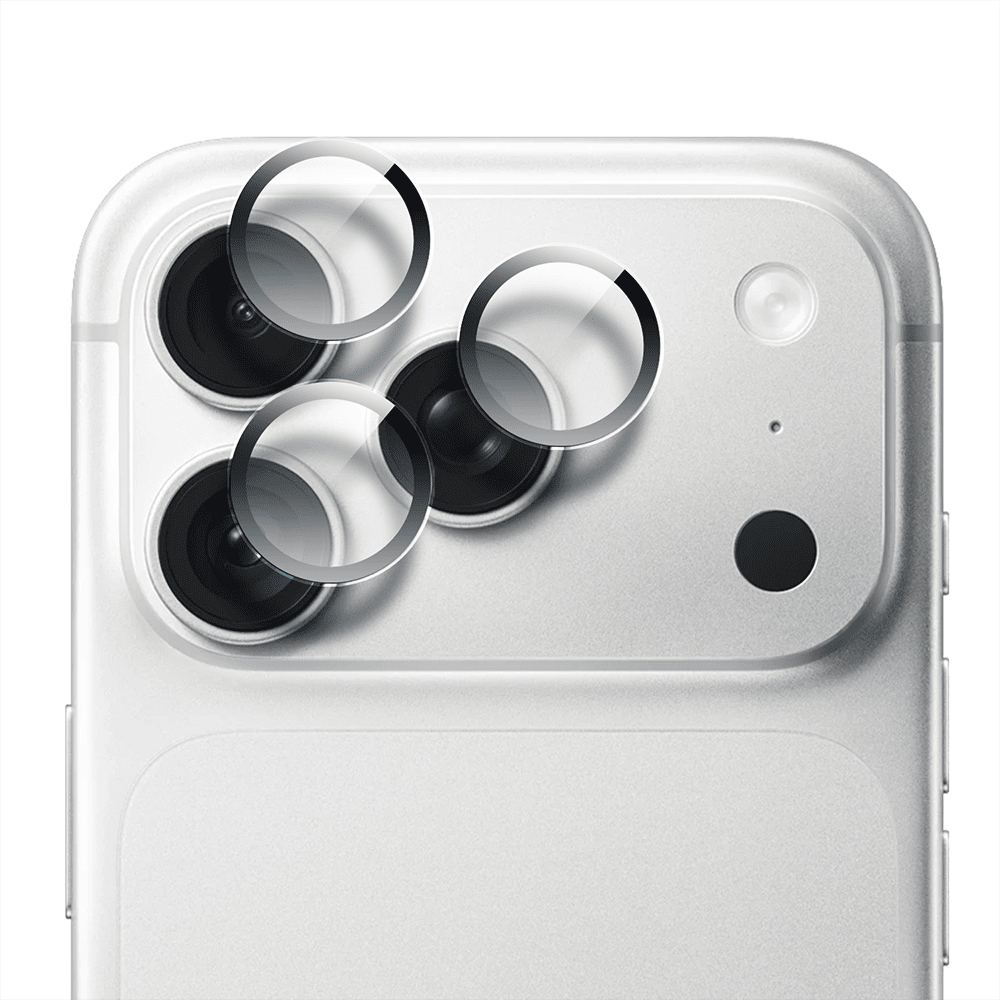szklana osłona obiektywów, hybrydowa osłona aparatu do iphone 18 pro max, przeźroczysta