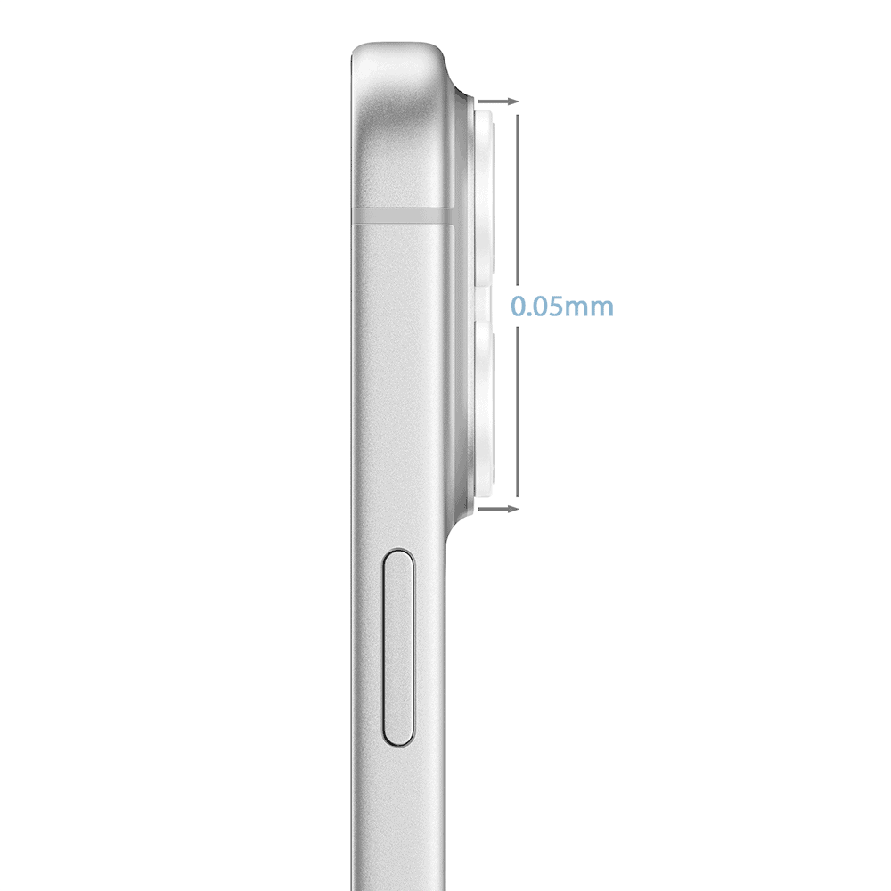 szklana osłona obiektywów, hybrydowa osłona aparatu do iphone 18 pro max, przeźroczysta