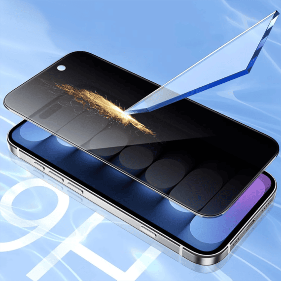 szkło hartowane 5d z filtrem przyciemniającym privacy do iphone 18 pro