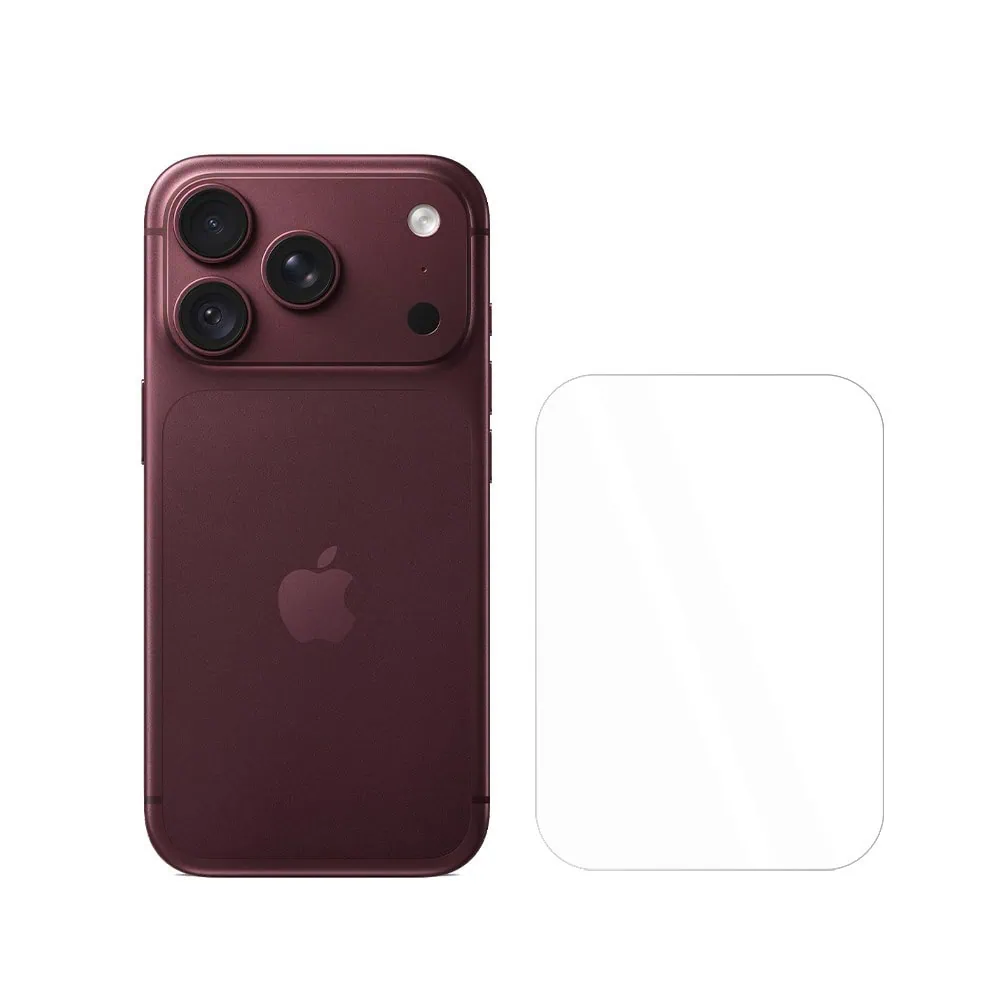 szkło hartowane 9h wzmacniane na tył obudowy do iphone 18 pro