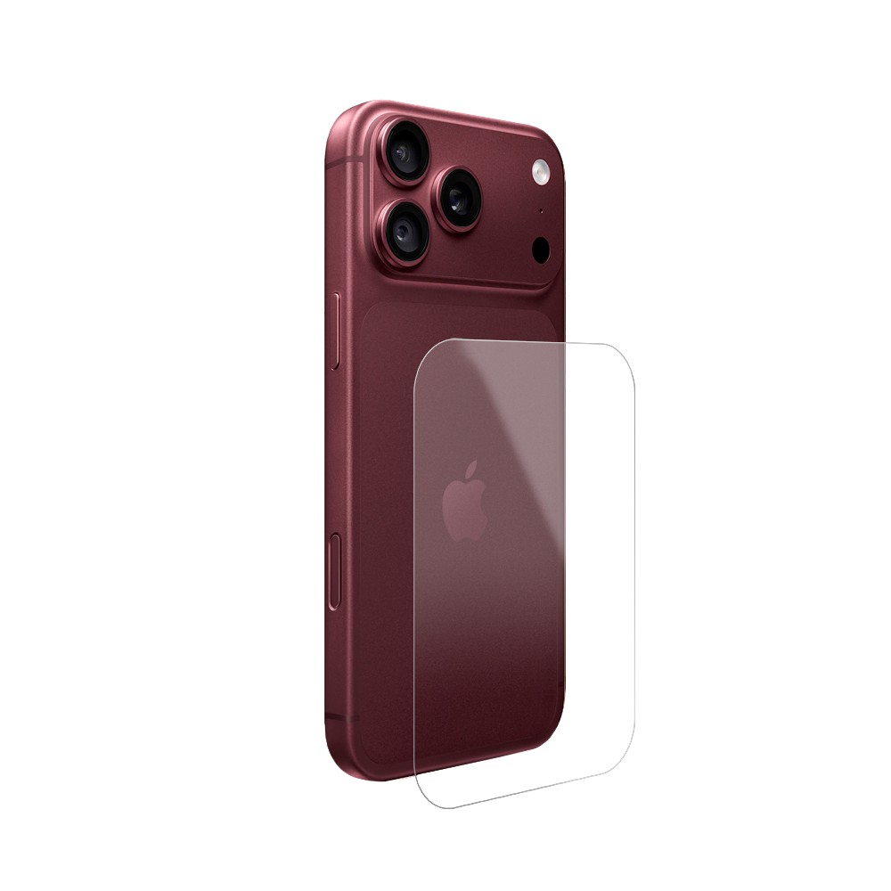 szkło hartowane 9h wzmacniane na tył obudowy do iphone 18 pro