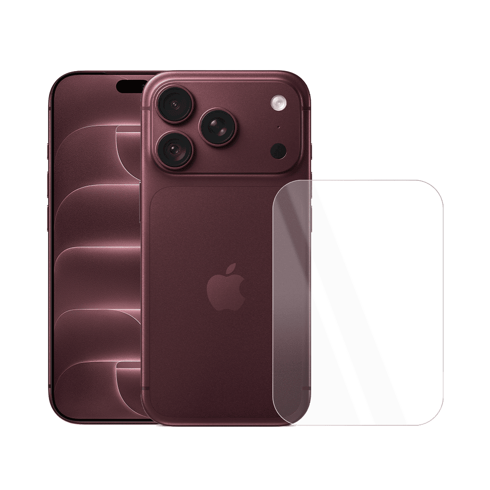 szkło hartowane 9h wzmacniane na tył obudowy do iphone 18 pro