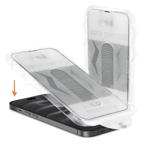 szkło hartowane na ekran 9h do iphone 18 pro z aplikatorem