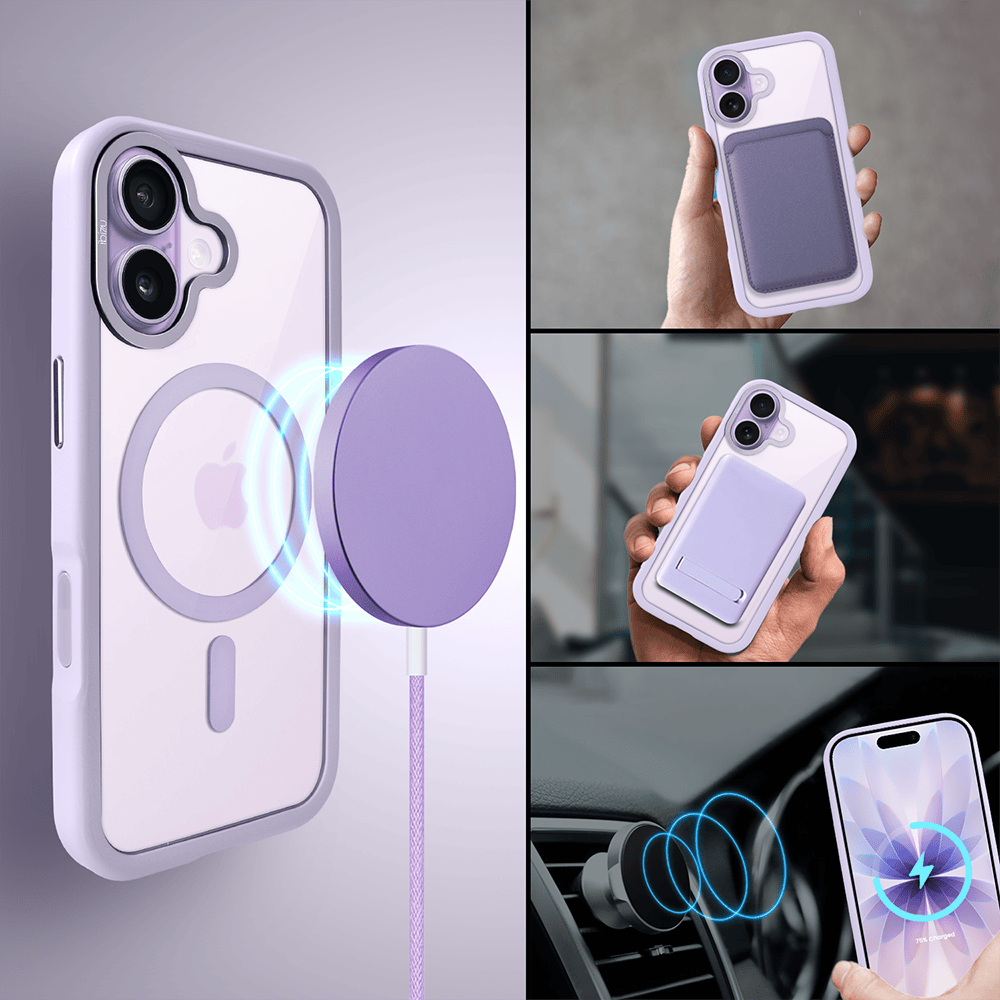 etui do iphone 17 ibizu guardabella z magsafe, fioletowe