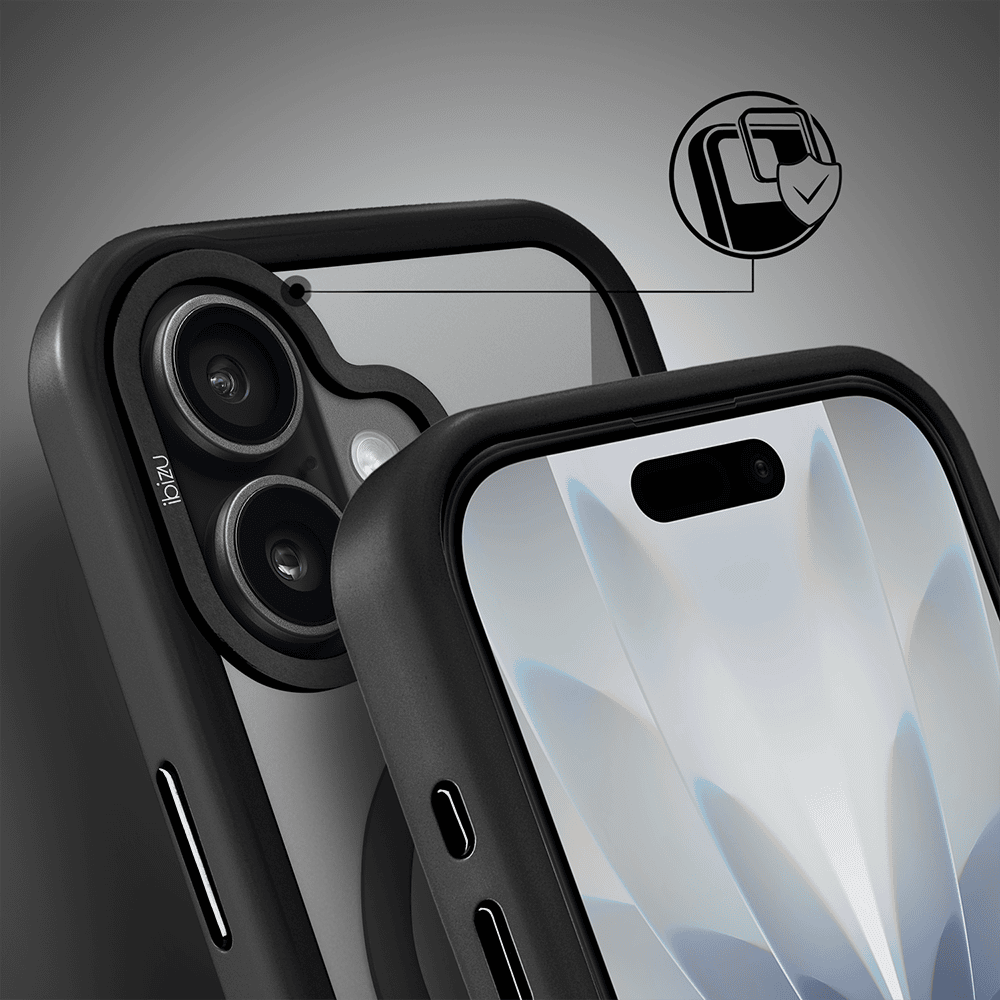 etui do iphone 17 ibizu guardabella z magsafe, czarne